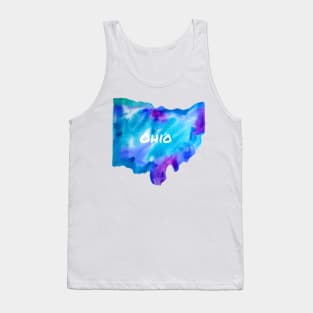 Ohio in Watercolor Tank Top